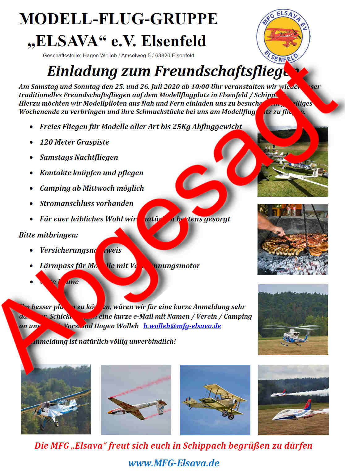 MFG Freunschaftsfliegen 2020